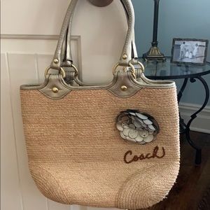 Coach Straw bag